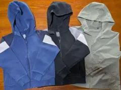 フード付きパーカー3点セット