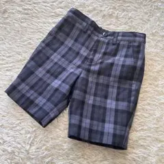 コムサイズム 100 男の子 半ズボン フォーマル ハーフパンツ チェック