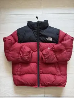 THE NORTH FACE 赤黒中綿コート