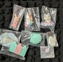 【匿名配送】シルバニア　赤ちゃん家具コレクション　ゆめいろマーメイド　3点