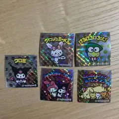 サンリオ ホログラムステッカー 5枚セット