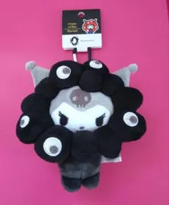 【新品】黒ミャクミャク ぬいぐるみ カラビナ付 クロミ サンリオ キーホルダー
