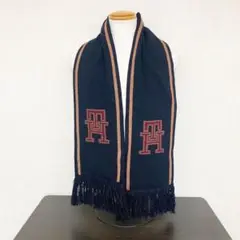 【新品】 トミーヒルフィガー プレッピーフットボールマフラー イタリア製