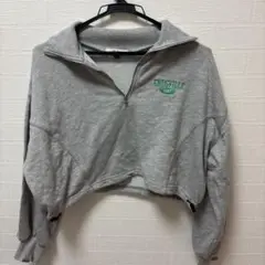 Pinklatte グレー ジップアップ スウェット M
