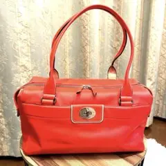 ✨希少✨良品✨kate spade ケイトスペード バンドバッグ 本革 オレンジ