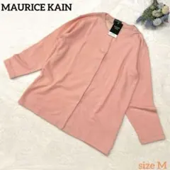【MAURICE KAIN】上衣　ミセス　新品 タグ付き　ピンクMサイズ