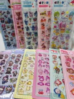 サンリオ　ズートピア　スティッチ　クレヨンしんちゃん　シール　　10枚