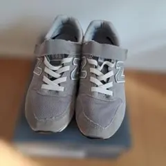 New Balance 996CGY キッズスニーカー 20.0cm グレー
