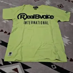 RealBvoice 半袖Tシャツ ネオンイエロー Sサイズ