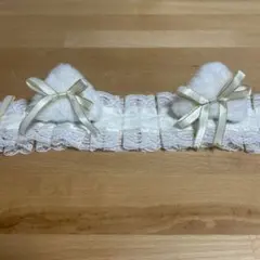 猫耳 ピンク ホワイト ヘッドドレス ロリータ 髪飾り コスプレ C198