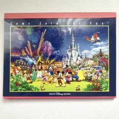 平成レトロ ディズニーキャラクター勢揃いメモ帳　東京ディズニーリゾート レア