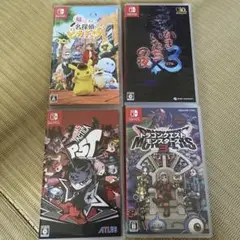 Nintendo Switch ゲームソフトセット　４本セット