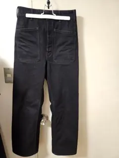 Lemaire 21AW sailor denim pants black 44のサムネイル