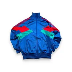 90s アディダス adidas トラックジャケット 青 ジャージ y2k
