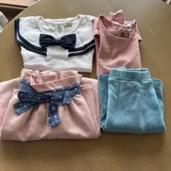 キッズ女の子服まとめて4着