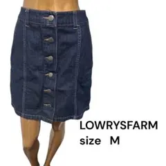 No.696 (☆)LOWRYSFARM デニムスカート