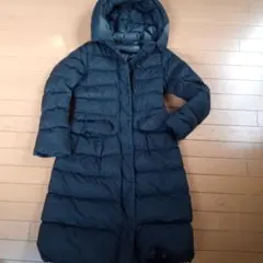 ULTRA LIGHT DOWN ブラック フード付きダウンジャケット