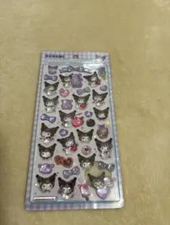 サンリオ　ボンボンドロップシール　クロミ