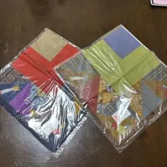 大判ハンカチ 綿100% 日本製　2枚組