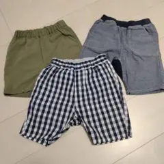 「最終値下げ」無印良品　子供ボトム3点セット（90㌢）