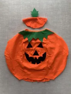 ハロウィン　パンプキン　コスチューム　子ども