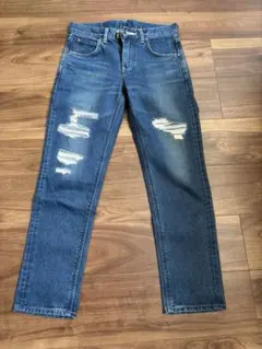 Lee ダメージ加工デニム スリムフィット