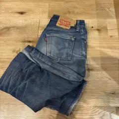 Levi's 501 ダークブルー ストレートジーンズ W29 L34