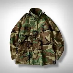 【90’s US ARMY】M-65 フィールドジャケット カモフラ M-R