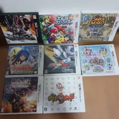 ニンテンドー3DSソフト8枚セット