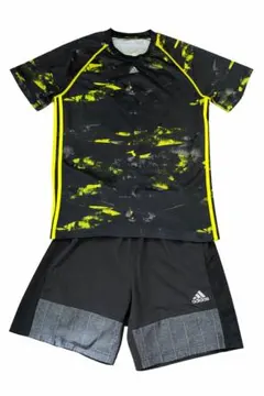 adidas スポーツウェア 上下セット Tシャツ ハーフパンツ トレーニング