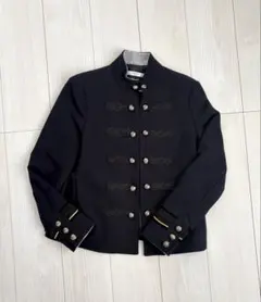 MANGO ナポレオンジャケット M ネイビーのサムネイル