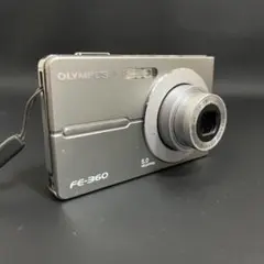 【24時間以内発送】OLYMPUS FE-360 シルバー デジカメ オリンパスのサムネイル