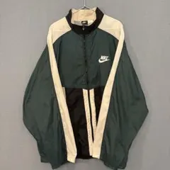 90s NIKE（ナイキ）ナイロンジャケット/M/グリーン