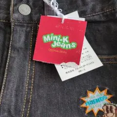 Mini-K Jeans 刺繍付きデニムパンツ