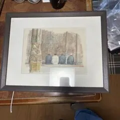 アドルフ・ヒトラーが描いた絵画額装 - メルカリ