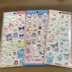 正規品　サンリオ　ぷっくりシール