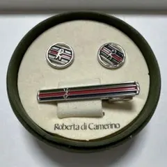 【美品】ロベルタディカメリーノ ネクタイピン カフスボタン セットのサムネイル