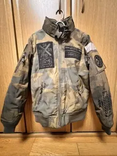 AVIREX アヴィレックス フライトジャケット 迷彩 カモフラ