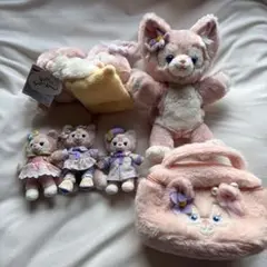 上海 ディズニー リーナベル ぬいぐるみセットと水筒ボトル - メルカリ