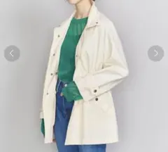 【新品タグ付き】ユナイテッドアローズ　オックスフォードスタンドカラーミドルコート