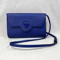 Versace Blue La Medusa Crossbody Bagのサムネイル
