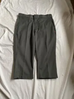 Dickies Bedwin クロップド ワークパンツW34 グレー