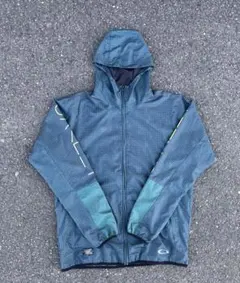 【希少】00s オークリー ナイロンジャケット L サイズ相当　グリッド柄