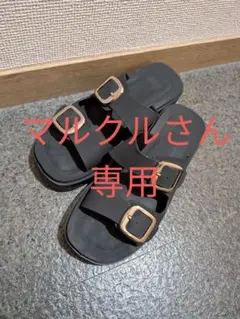 ABC SELECT ダブルベルトサンダル ブラック XLのサムネイル