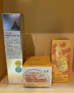 VT ビタミンCアスタキサンチンセラム＆クリーム リードルショットセット