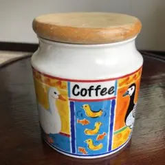 ヴィンテージディズニーCaffè Terrazza 保存容器 陶器製 - メルカリ