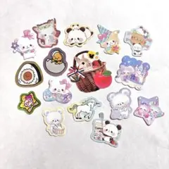 平成女児 かわいいキャラクター ステッカーセット当時品