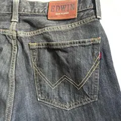 EDWIN 403 デニムパンツ ブラック W34のサムネイル
