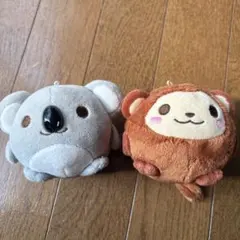 コアラとサルのぬいぐるみセット