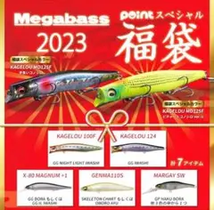 Megabass 2023年福袋 バス 未使用品 65e1d4c8060ffb297cb4e038b50881
